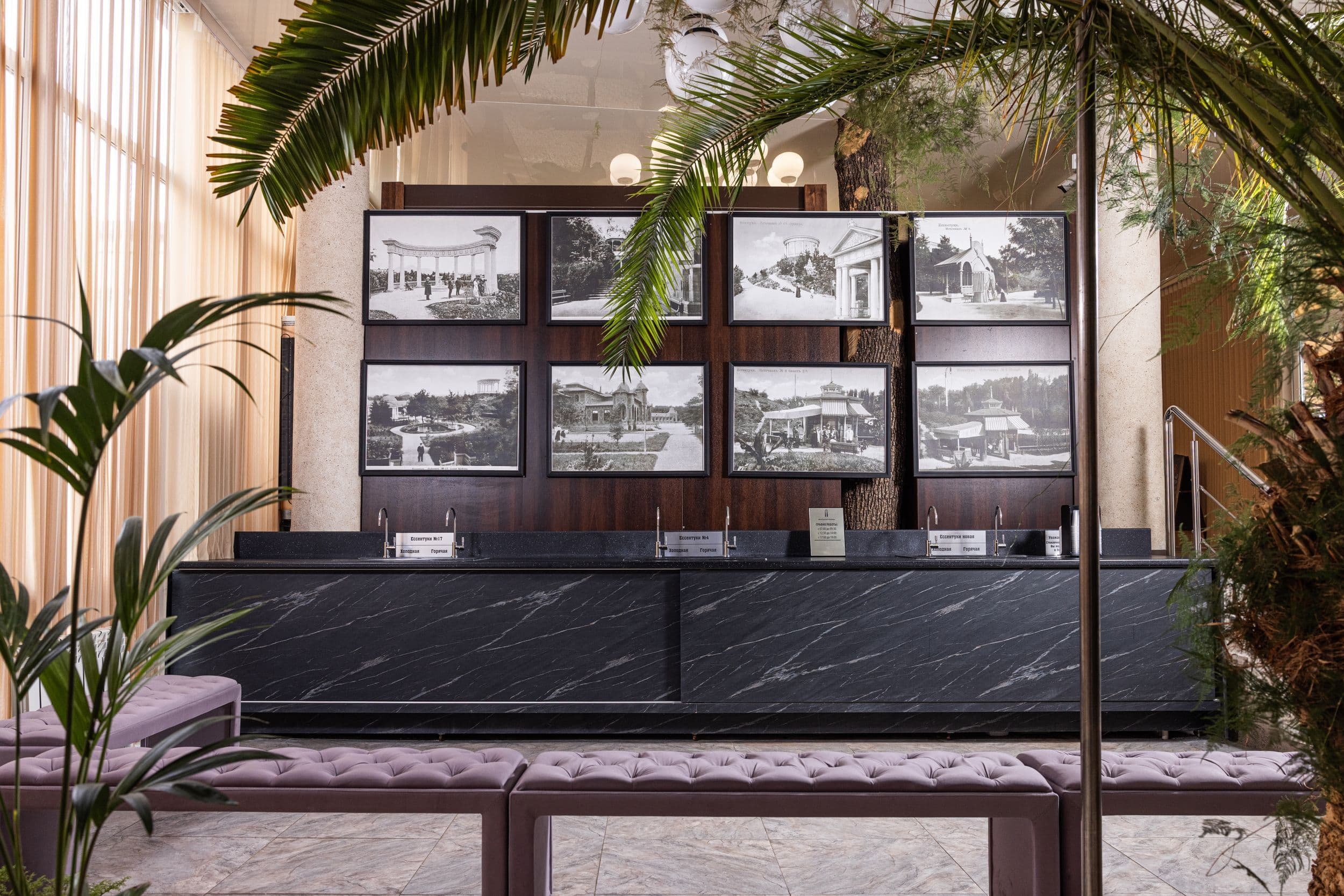 Бювет в санатории Жемчужина Кавказа